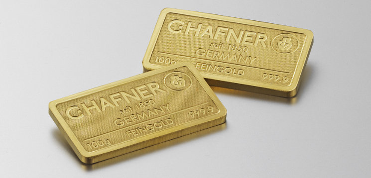 C.HAFNER Goldbarren im neuen Design